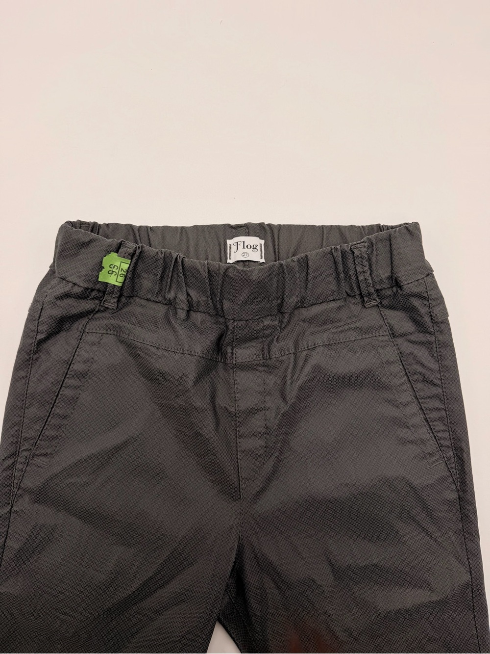 Flog Bevy Pants Womens 27 Charcoal Gray Pull On Stretch Slim Flare MSRP $219 - Picture 2 of 5